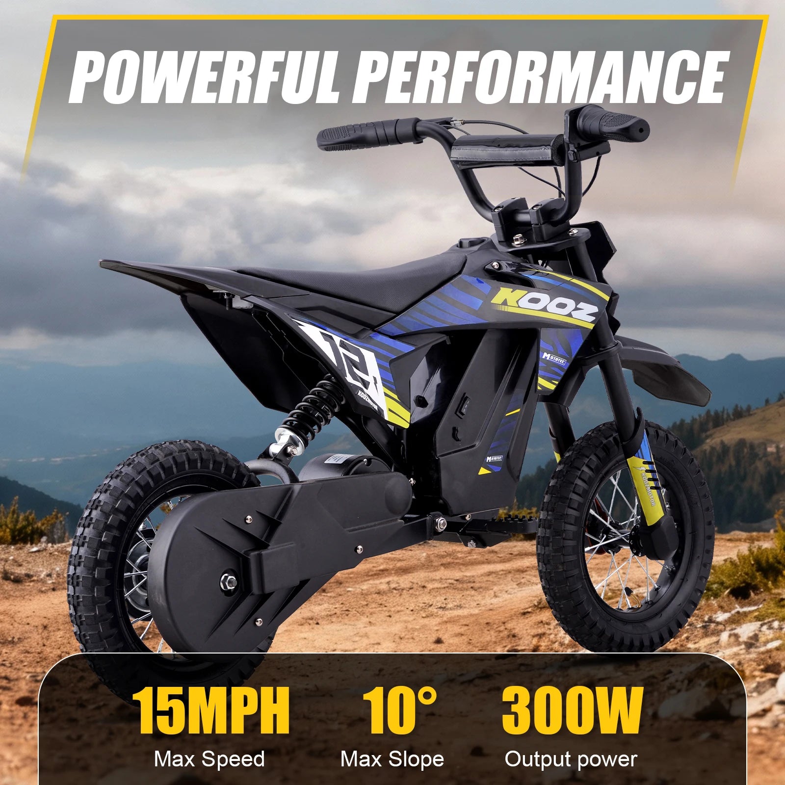 36V 300W Electric Dirt Bike Kids, , \ to 15.5 MPH