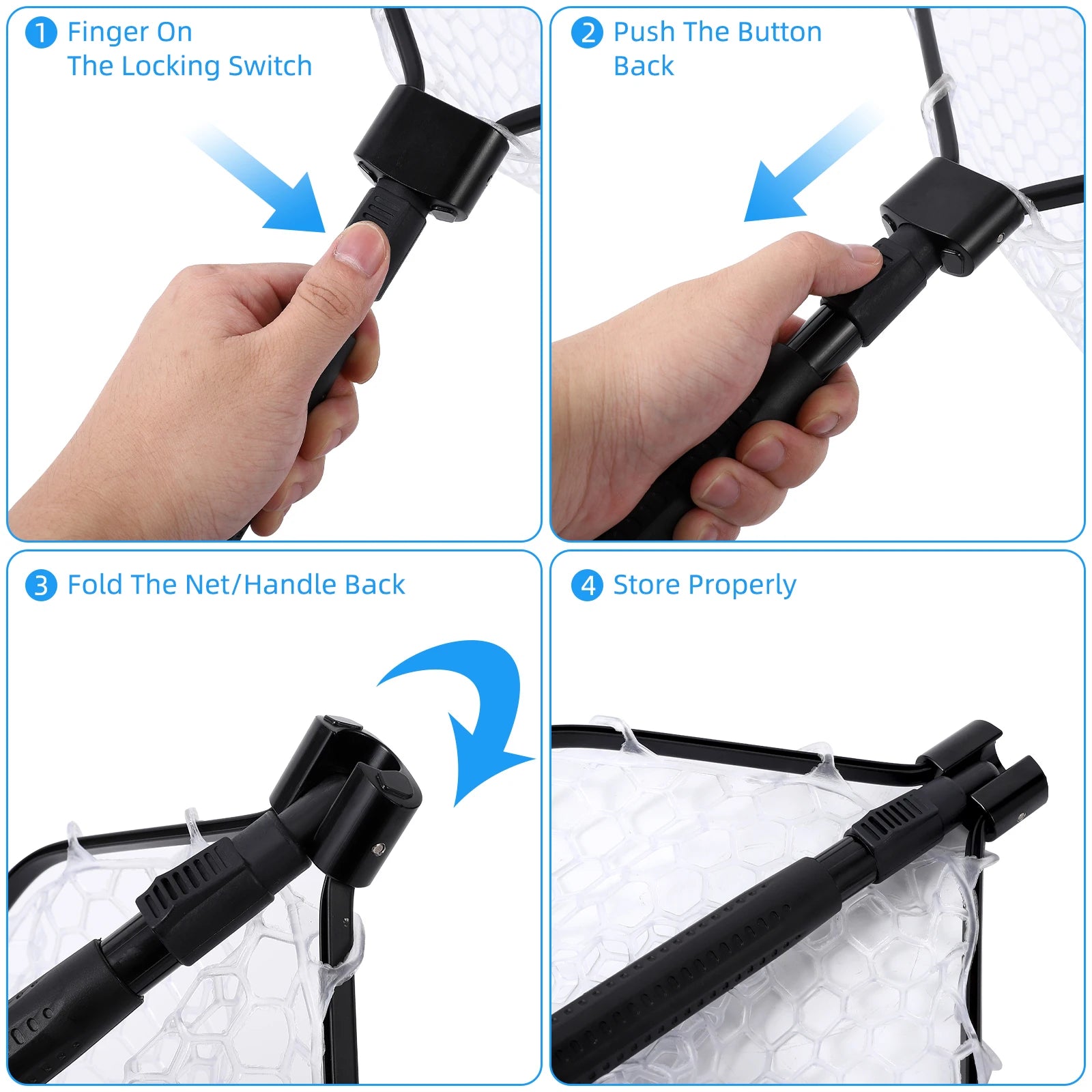 Fishing Net For Trout Fishing Net With Handle