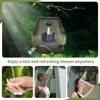 Solar Shower Bag, 5Gal(20L) Portable Solar Heating