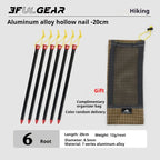 3F UL GEAR Tent Nail 15/20cm 6/10 Pcs Aluminum Alloy Pegs Outdoor Camping