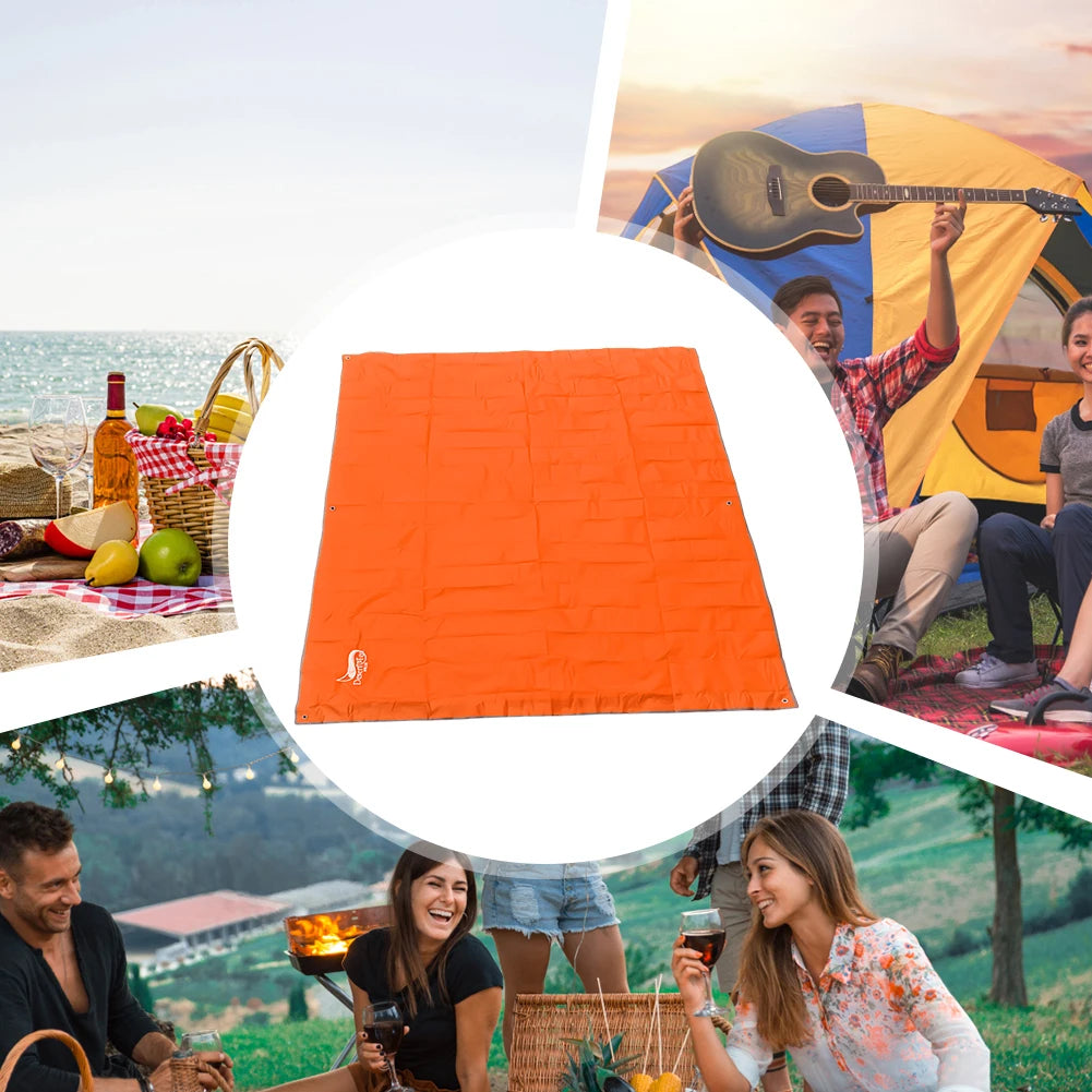 Ultralight Pocket Tent Footprints Tarp Waterproof Moisture