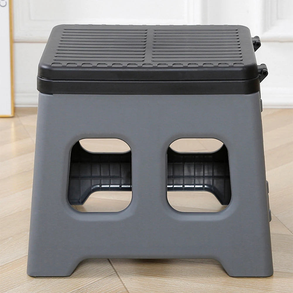Portable Folding Toilet with Lid Foldable Outdoor