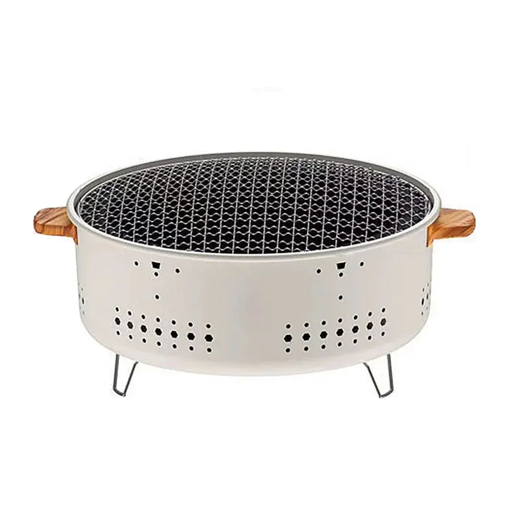 Grill Korean Charcoal Stainless Steel Split BBQ Non-stick Rack