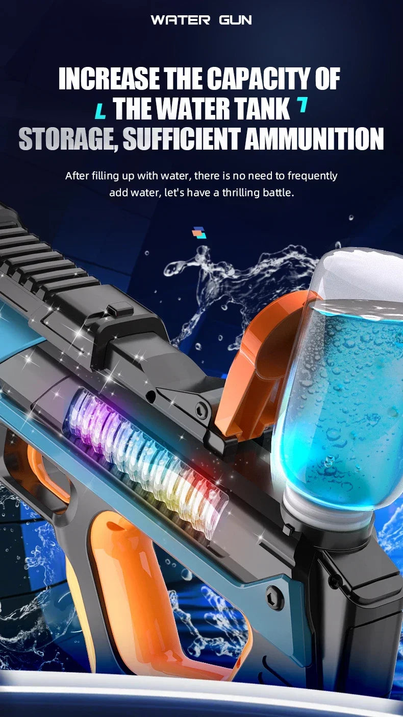 Full Electric Automatic Water Storage Gun  Children