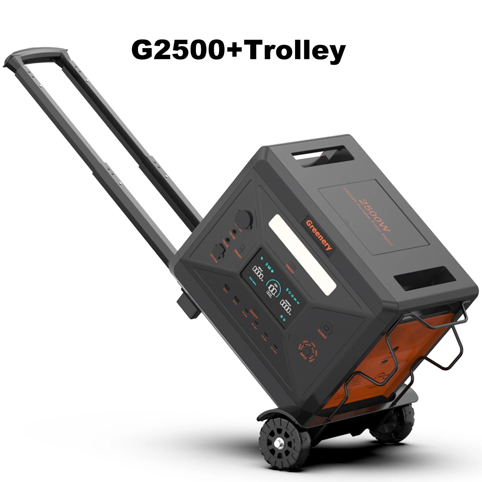 2500W/2304Wh Large Capacity Solar Generator Fast Charging