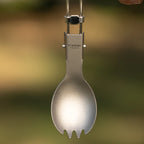 Titanium Foldable Cutlery Set - Fork Spoon Knife
