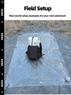Ultralight Footprint 69g — Waterproof Tent Groundsheet Tarp