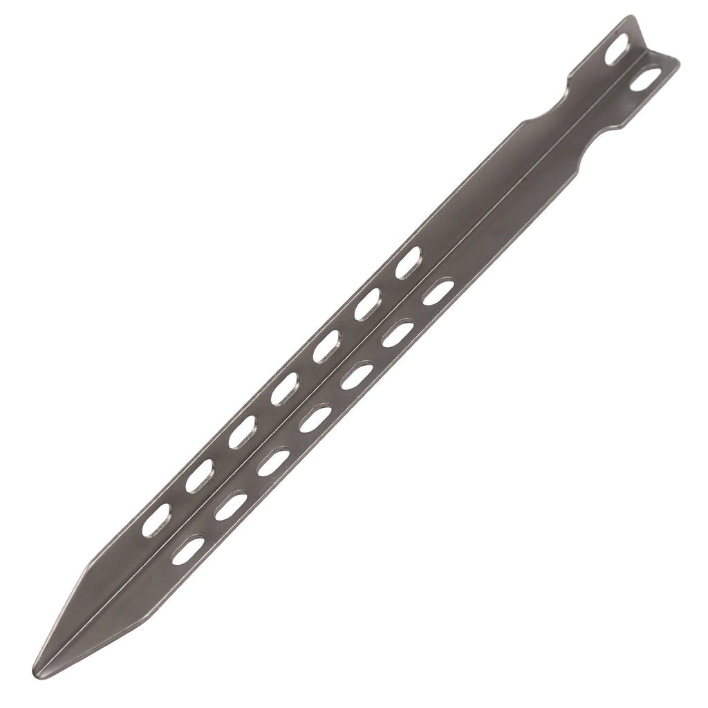 4/6 Pack 6.3 Inch Camping  Pegs Ultralight Windproof Titanium Tent Stakes