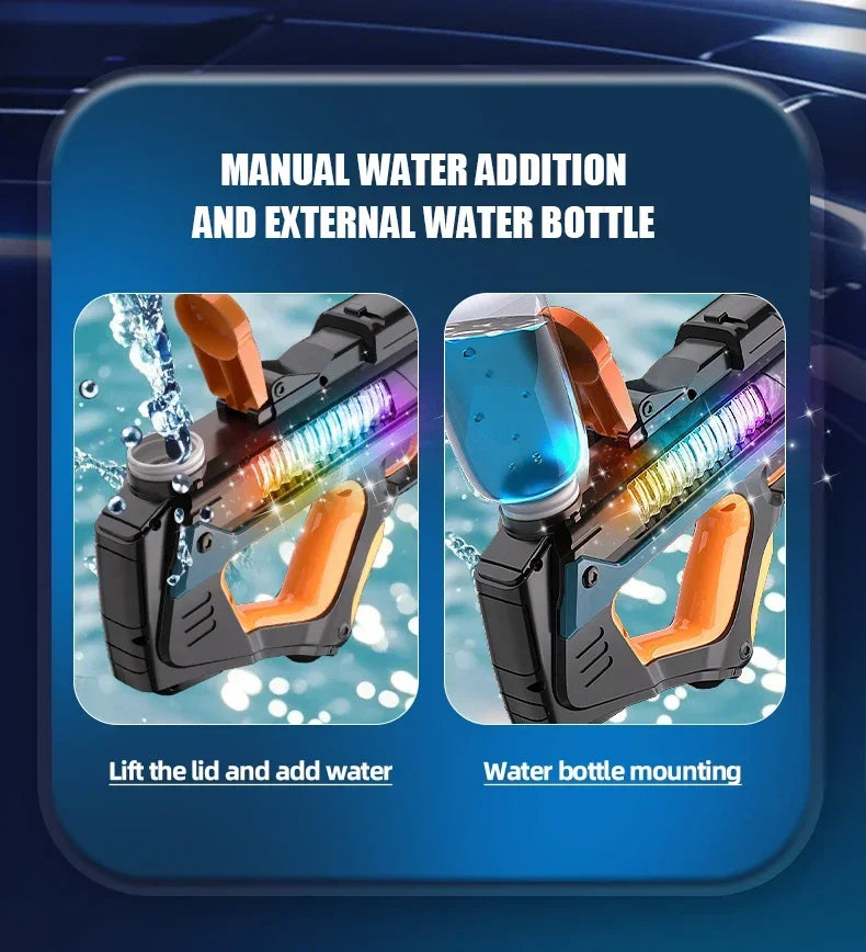 Full Electric Automatic Water Storage Gun  Children