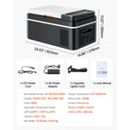 20 L -  55L Car Mini Fridge Freezer  DC 110-240V Camping