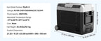20 L -  55L Car Mini Fridge Freezer  DC 110-240V Camping