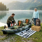 2-Person Inflatable kayak with Paddle & Carry Handle