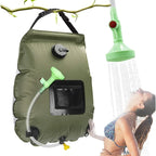 Solar Shower Bag, 5Gal(20L) Portable Solar Heating