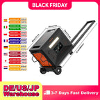 2500W/2304Wh Large Capacity Solar Generator Fast Charging