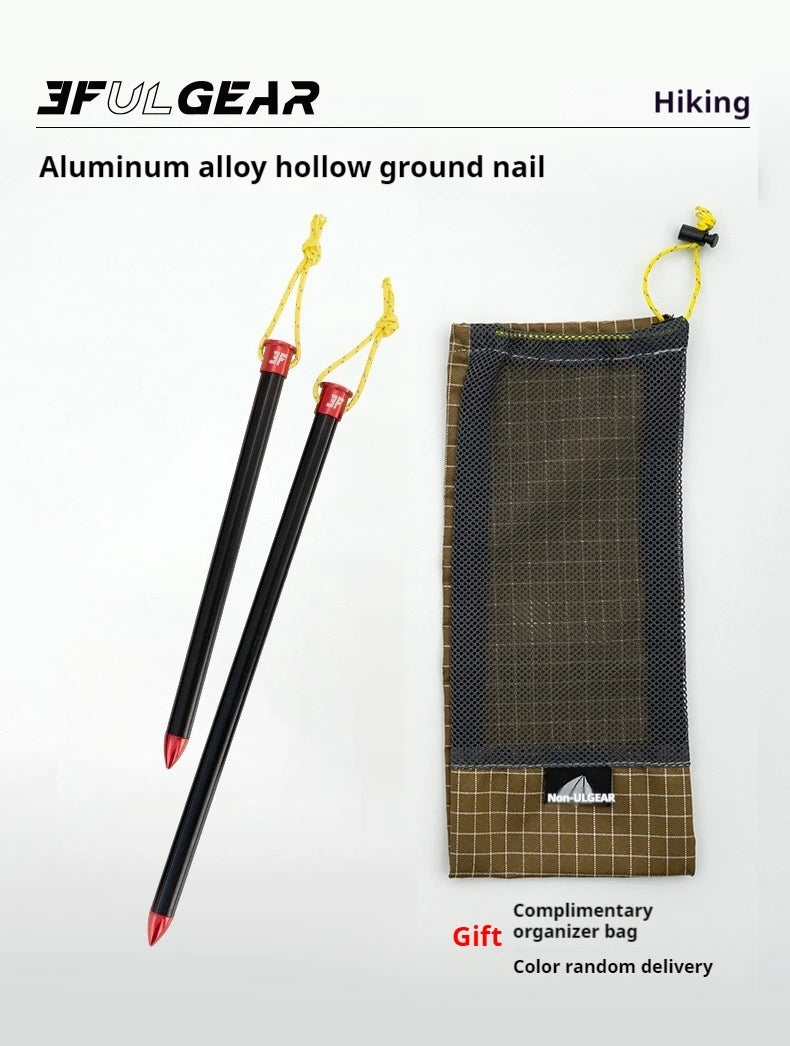 3F UL GEAR Tent Nail 15/20cm 6/10 Pcs Aluminum Alloy Pegs Outdoor Camping