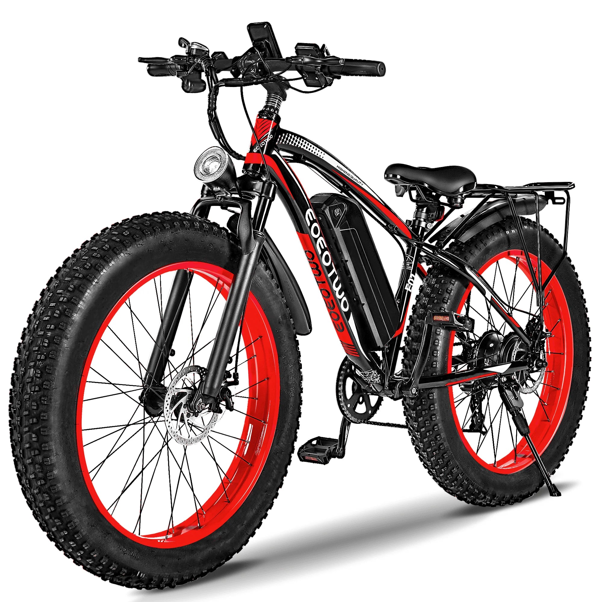 1500W Fat Tire EBike for Adults 26"x4.0 All Terrain 34MPH  48V