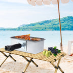 Portable Camping Barbecue Grill 2500-5500rpm Non-stick