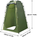 Portable Changing Room for Camping Shower Toilet