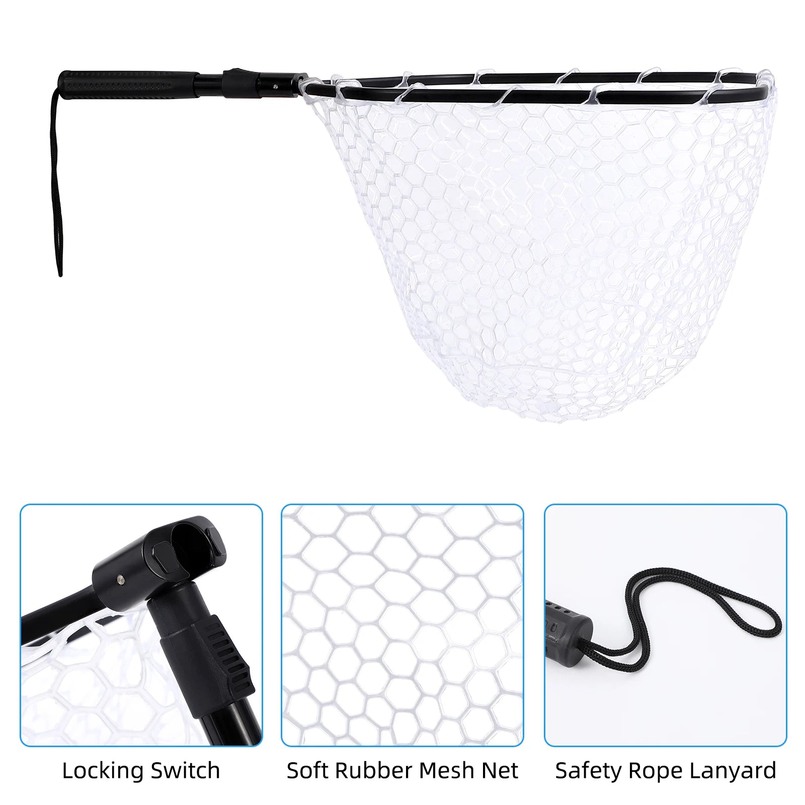 Fishing Net For Trout Fishing Net With Handle