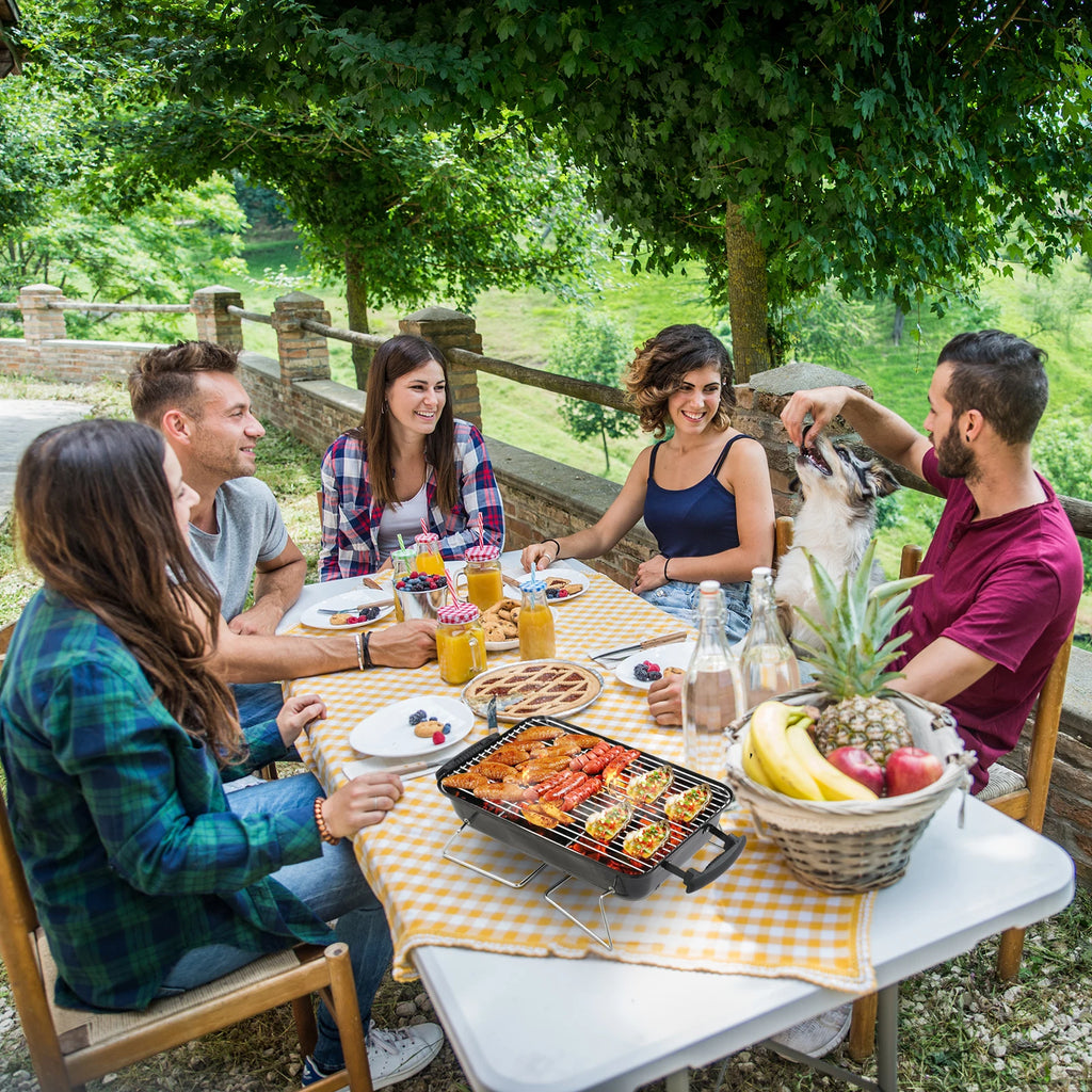Charcoal Grill,  Outdoor Smoker, Small BBQ Grill
