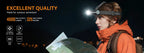 Headlamp 4000lm 21700 USB C Rechargeable, LED
