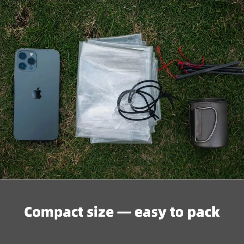 Ultralight Footprint 69g — Waterproof Tent Groundsheet Tarp