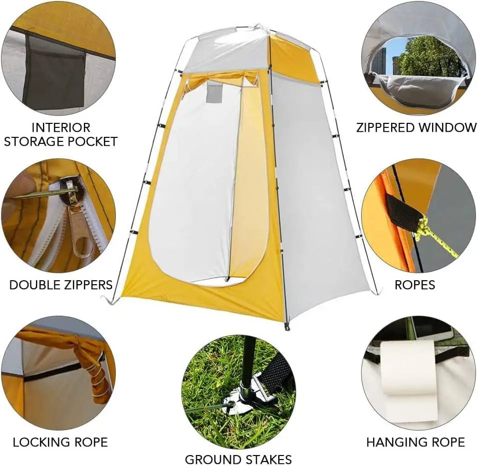 Portable Changing Room for Camping Shower Toilet