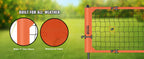 1.25-1.75inch Outdoor Volleyball Net System  Aluminum Poles