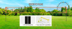 1.25-1.75inch Outdoor Volleyball Net System  Aluminum Poles